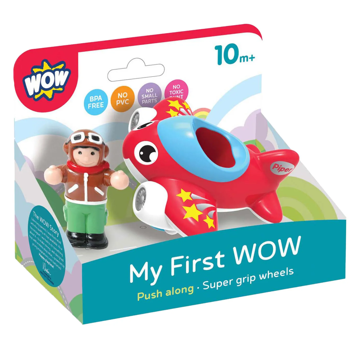 Mijn Eerste Straalvliegtuig Piper>WOW Toys Clearance