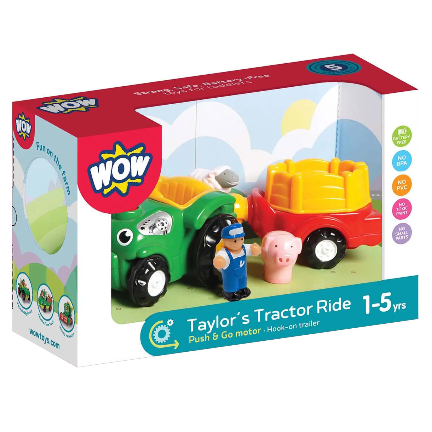 WOW Toys Taylor's Tractortocht Sale