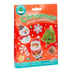 XMAS Diamond Painting Stickers, 12st.>Creative Craft Group