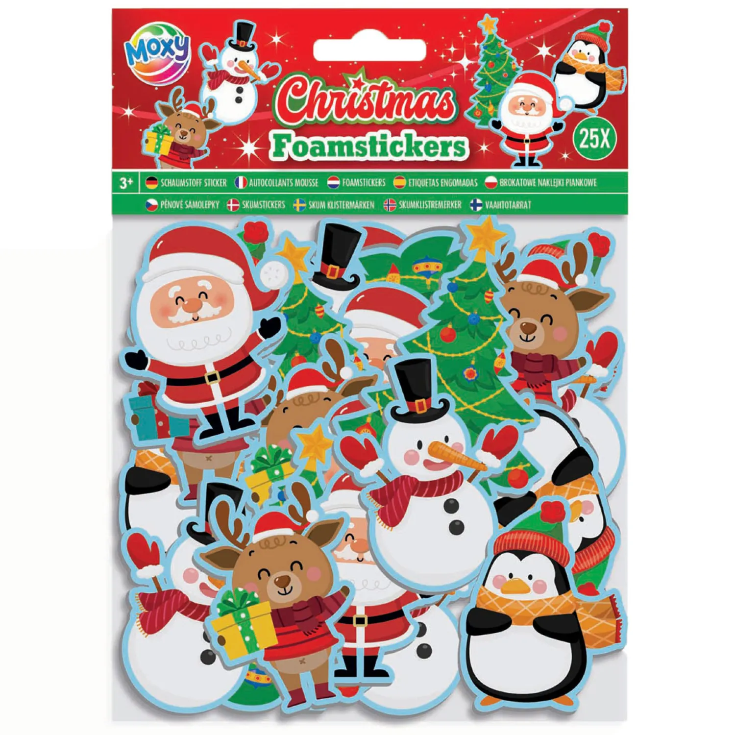 Xmas Foam Stickers-Creative Craft Group