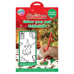 Xmas Kleur je eigen Tafelkleed met Stiften>Creative Craft Group Clearance