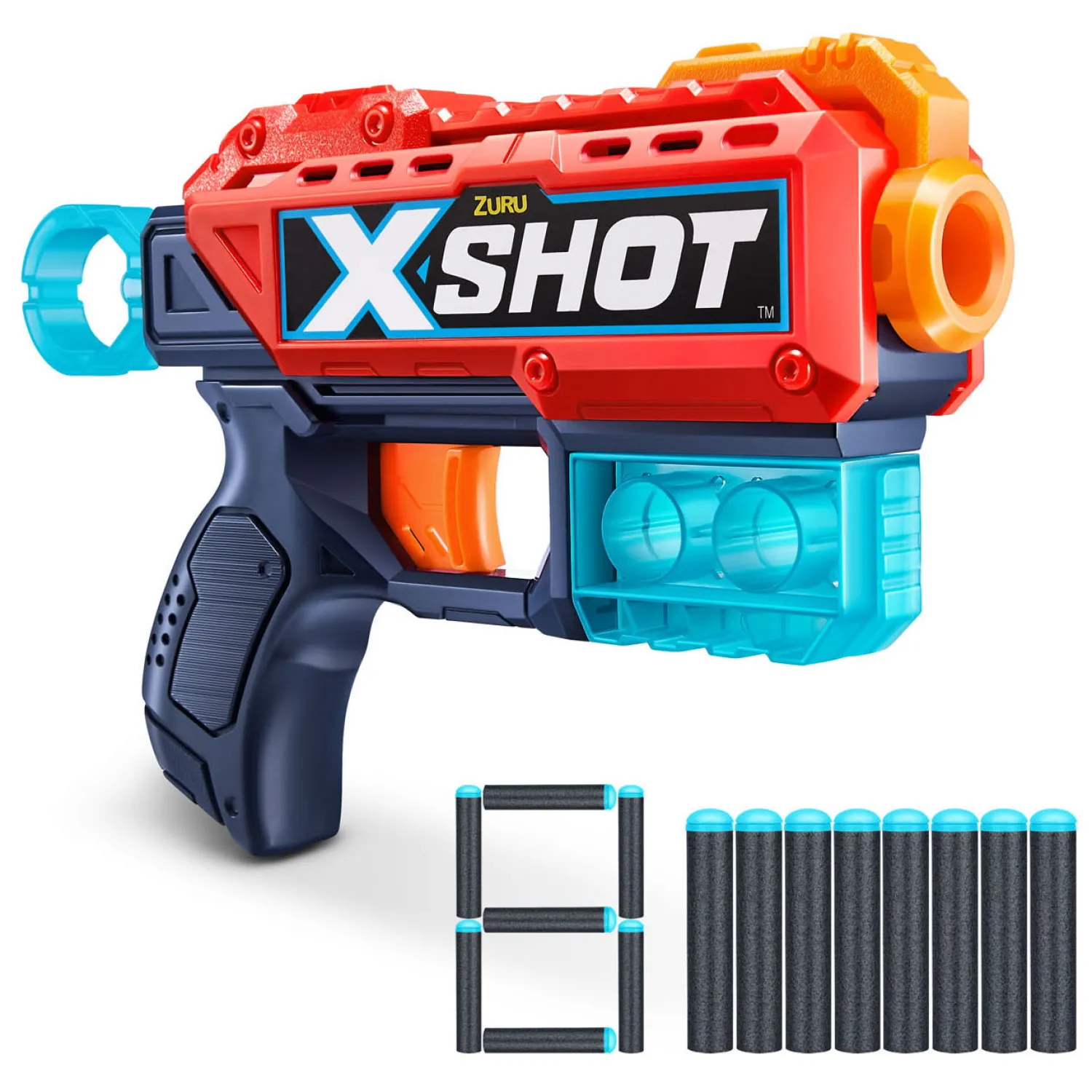 ZURU X-Shot Kickback met 8 Darts Clearance