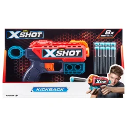 ZURU X-Shot Kickback met 8 Darts Clearance