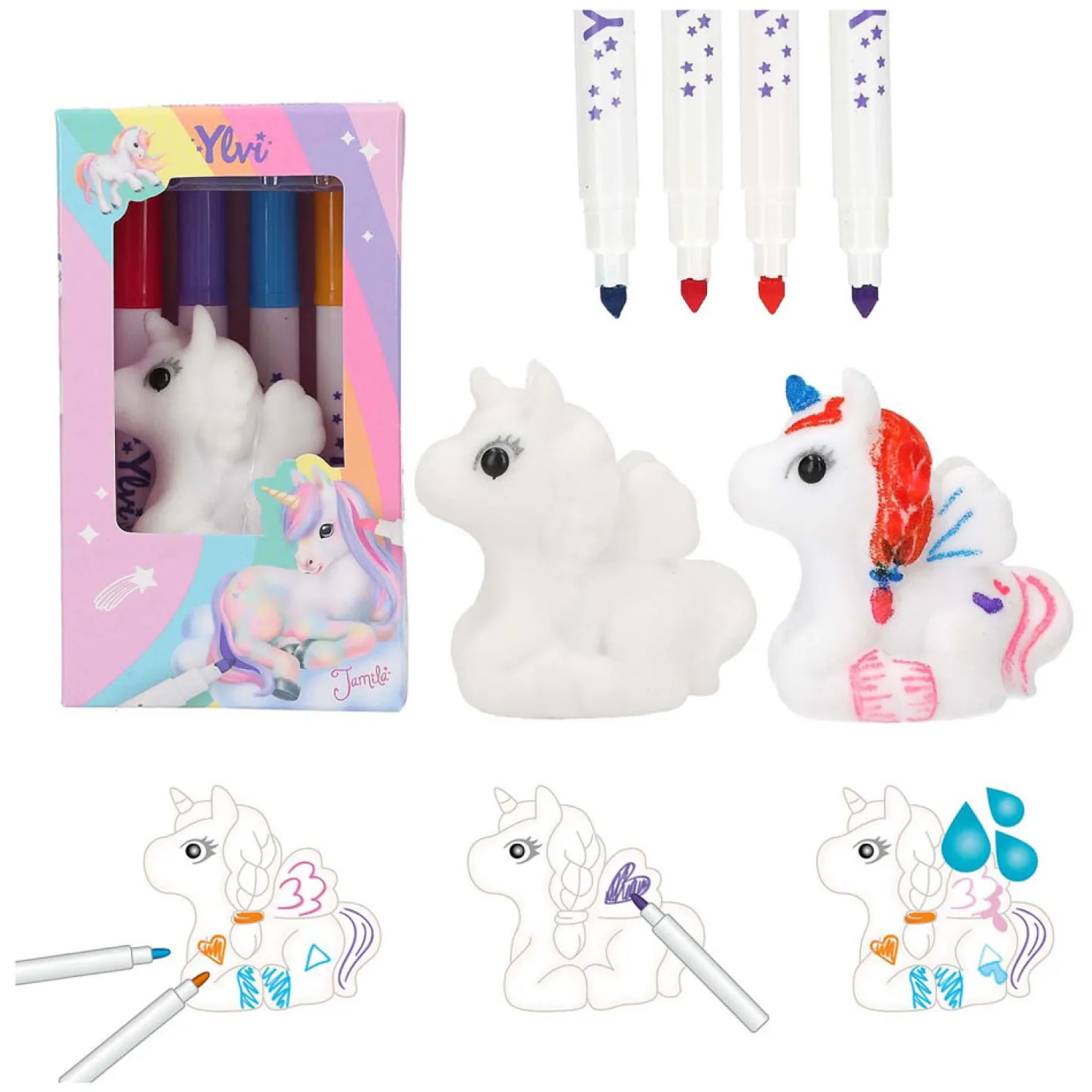 Ylvi & the Minimoomis Create Your Unicorn Kleurboek>Depesche
