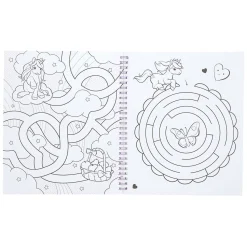 Ylvi & the Minimoomis Kleurboek met Eenhoorn Pailletten-Depesche Clearance