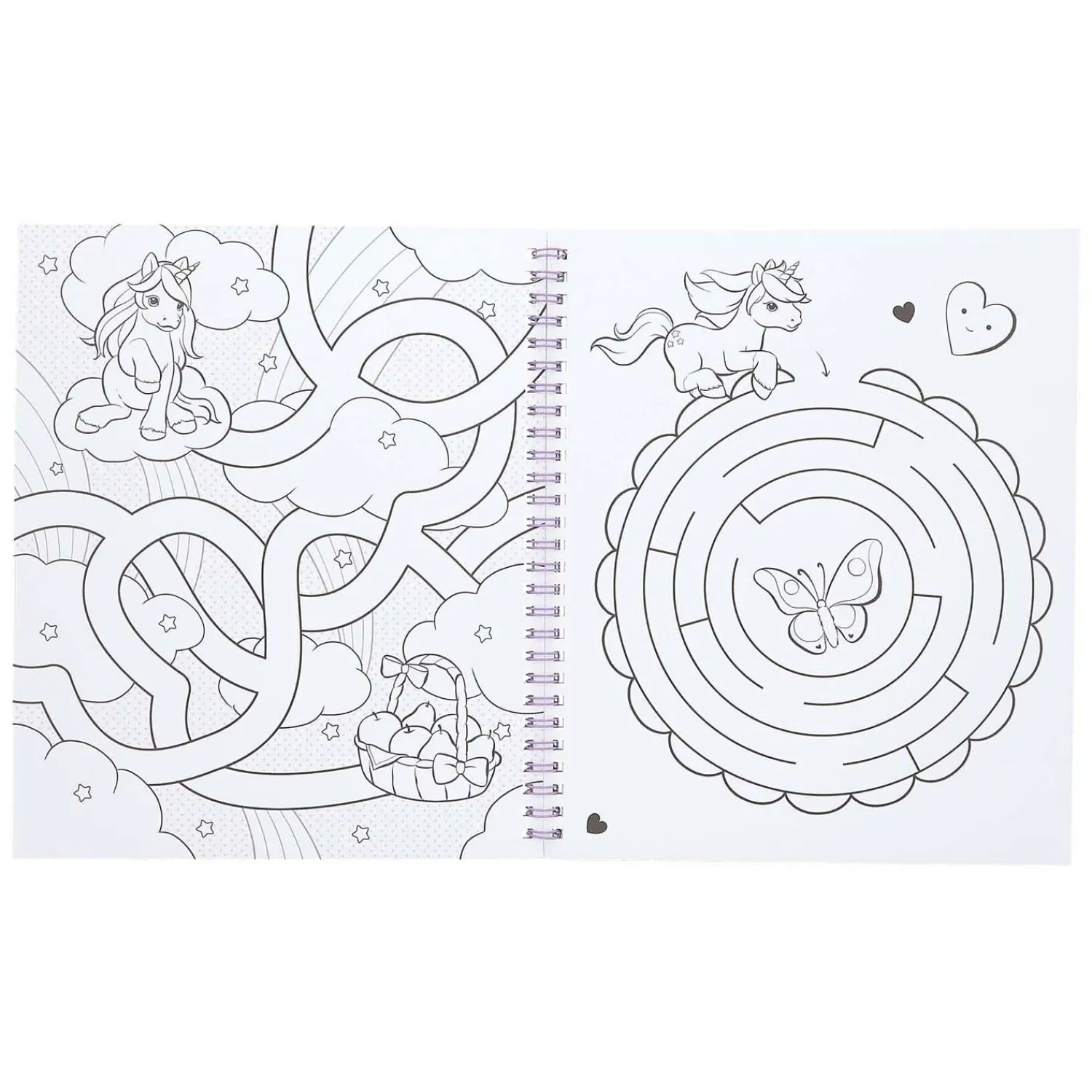 Ylvi & the Minimoomis Kleurboek met Eenhoorn Pailletten-Depesche Clearance