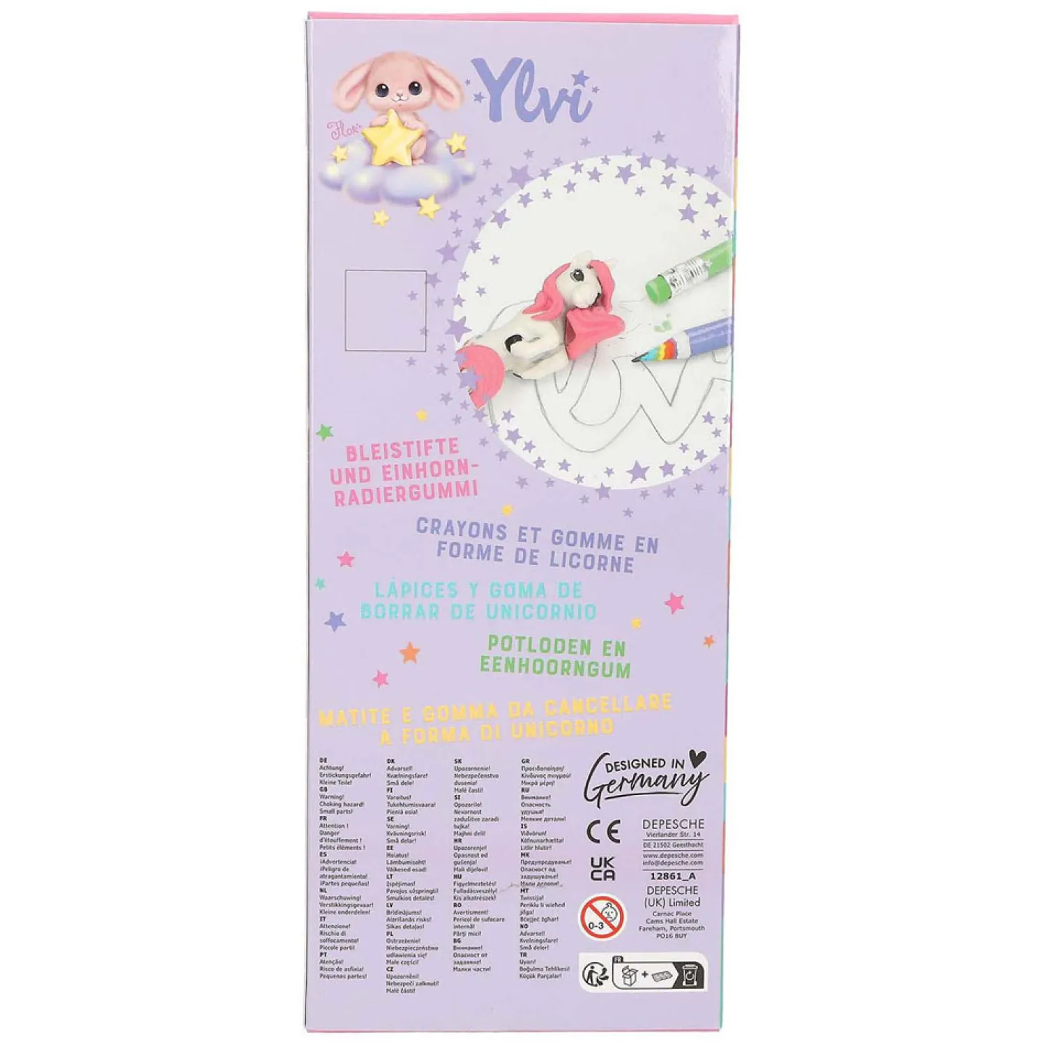 Ylvi Regenboog Potloden, 5dlg.-Depesche Online