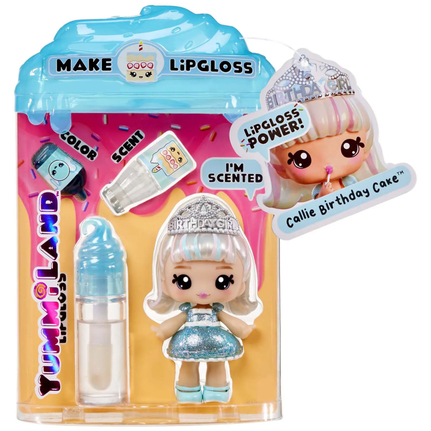 Yummiland Lipgloss Pop Callie Birthday Cake> New