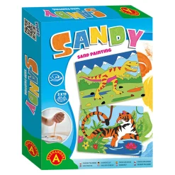 Selecta Zandkunst Knutselen Dinosaurus + Tijger Discount