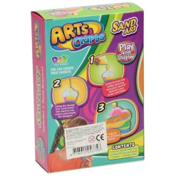 Zandkunst Regenboogbloem Hot