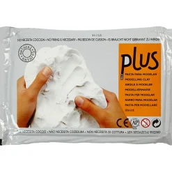 Zelfhardende Boetseerklei Lichtgrijs, 1000gr>Creativ Company New