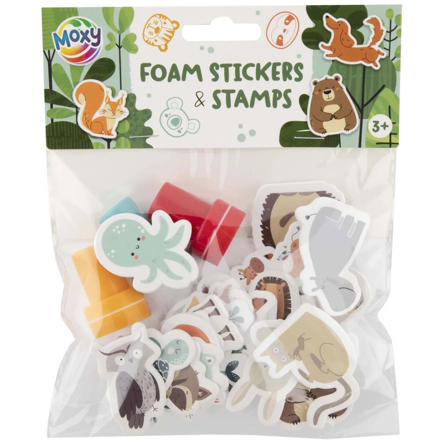 Zelfinktende Stempels, 3st. en Foamstickers-Creative Craft Group Sale