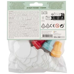 Zelfinktende Stempels, 3st. en Foamstickers-Creative Craft Group Sale