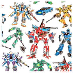 Zelfklevende Stickers Transformers, 1 Vel-Creativ Company Hot