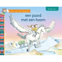 Deltas Zin om te lezen! - een paard met een hoorn (AVI-M3) Online