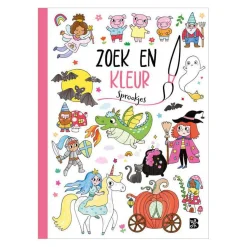 Zoek en Kleur - Sprookjes-Standaard Uitgeverij Hot