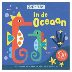 Zoek en Plak - In De Oceaan Stickerboek-Lantaarn Publishers Clearance