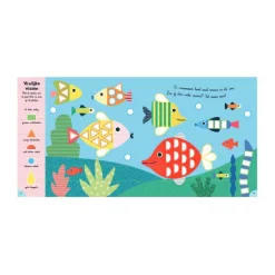 Zoek en Plak - In De Oceaan Stickerboek-Lantaarn Publishers Clearance