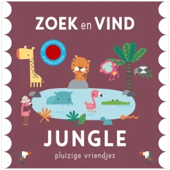 Zoek en Vind - Jungle Pluizige Vriendjes-Rebo Publishers New