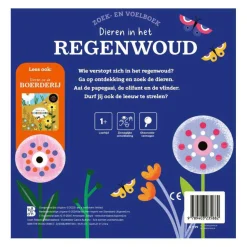 Standaard Uitgeverij Zoek- en Voelboek - Dieren in het Regenwoud 12m+ Outlet