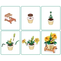 Max Premium Garden Pot Plants - Bouwspeelset in Verrassingsbal-ZURU New