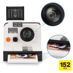 ZURU Max Premium Retro Capsule Polaroid Camera - 152dlg. Hot