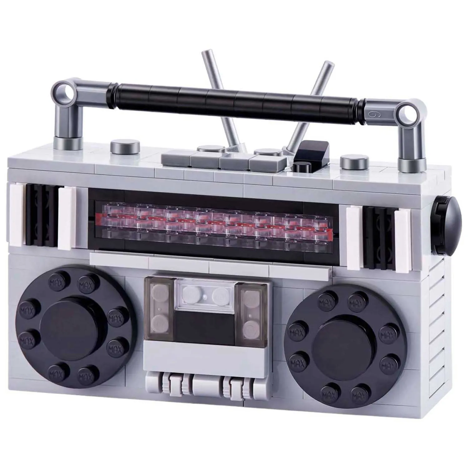 Max Premium Retro Draagbare Radio Bouwset in Verrassingsbal - 157dlg.-ZURU Sale