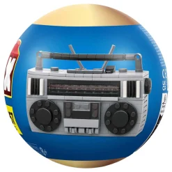 Max Premium Retro Draagbare Radio Bouwset in Verrassingsbal - 157dlg.-ZURU Sale