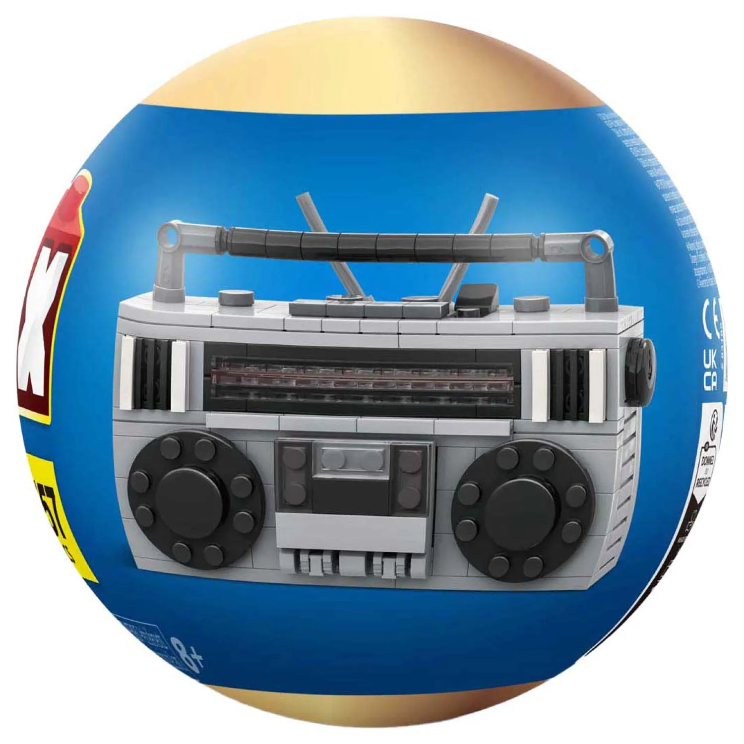 Max Premium Retro Draagbare Radio Bouwset in Verrassingsbal - 157dlg.-ZURU Sale