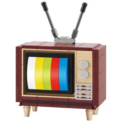 Max Premium Retro TV Bouwset in Verrassingsbal - 168dlg.-ZURU Hot