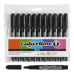 Creativ Company Zwarte Jumbo Stiften, 12st. Outlet